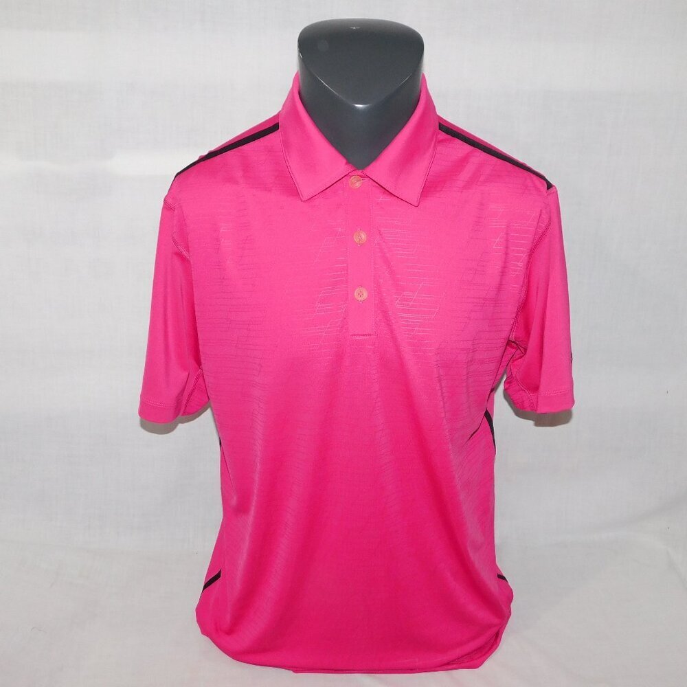Nike Golf Tour Performance Dri Fit Pink Magenta Polo Shit Mens M